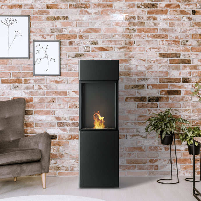 Planika Net Zero Emission ARCTICON Fireplace - Electric Only Connection & Flue Free