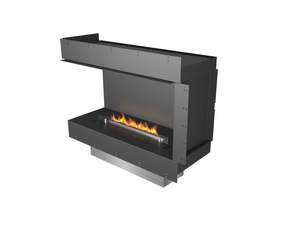 Planika Prime Fire 1000 FORMA Corner Casing - Zero Clearance Build Choice Renovators Choice Architect Interior Designer Melbourne Sydney Brisbane Perth Adelaide Fireplace Fire Pit