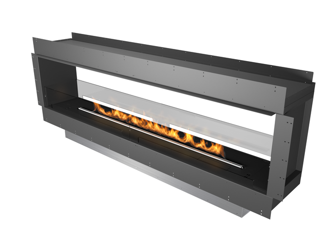 Planika FORMA See Thru Zero Clearance Firebox Melbourne Sydney Brisbane Perth Australia Adelaide Architect