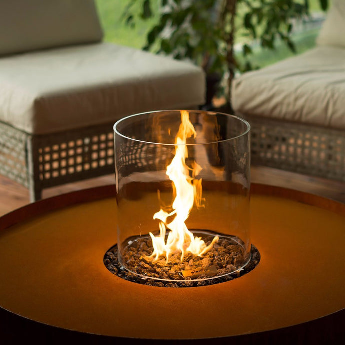 Planika Galio Natural Gas Fire Pit NG Natural Gas Real Flame LPG Best Gas Flame Australia Remote Control Fire Pit Melbourne Sydney Brisbane Adelaide Perth