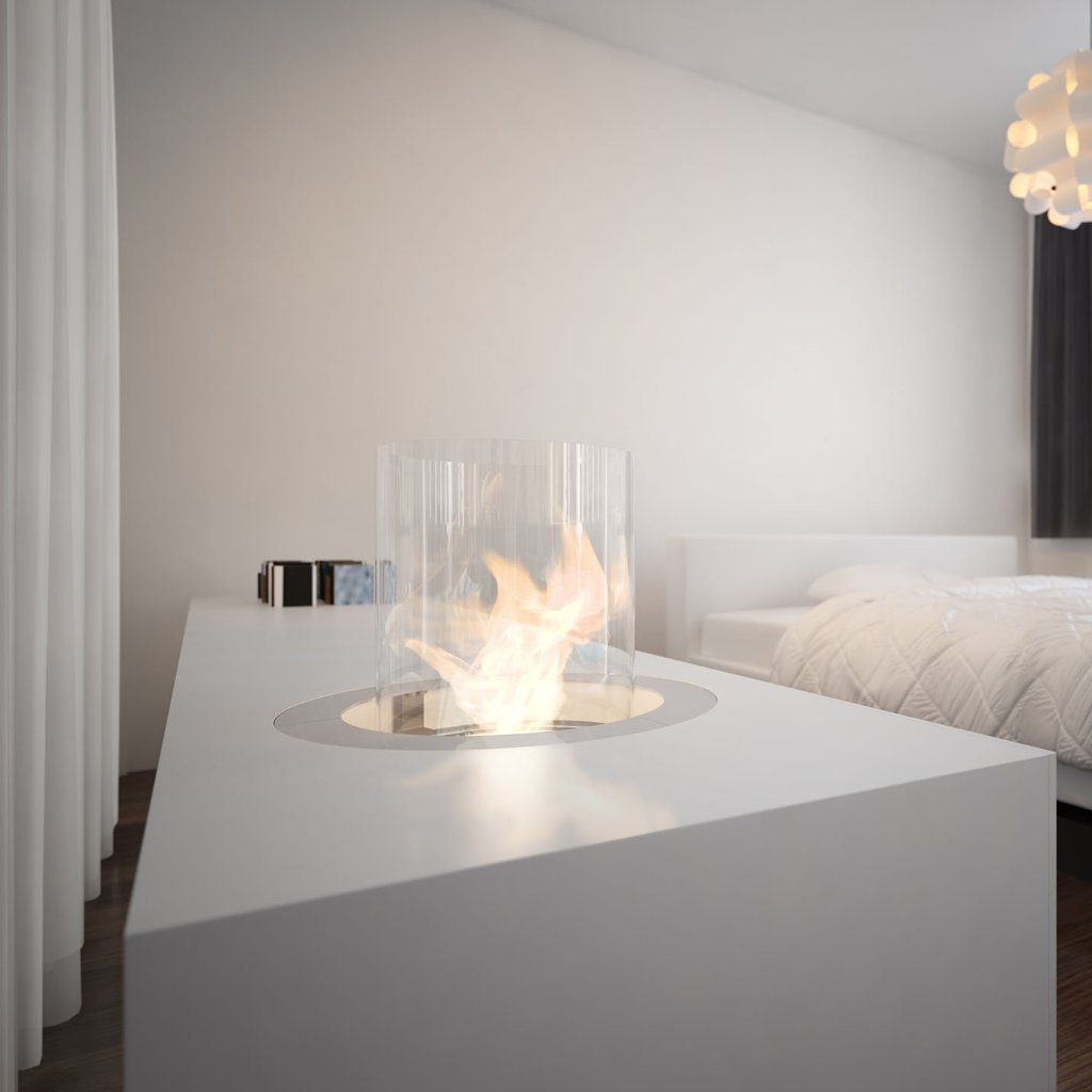 Rondo Inbuilt Ethanol Fireplace New Build Furniture Fireplace Easy Install European Australia